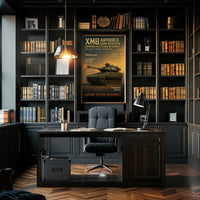 XM8 Armored Gun System Tactical Military Recruitment Poster