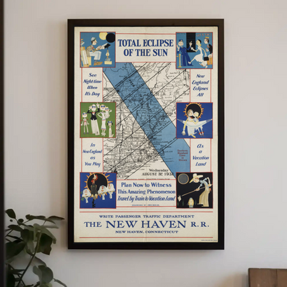 Total Eclipse of the Sun - New England 1932