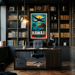 Visit Hawaii Poster PosterGoat