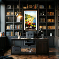 Amalfi Italia Poster