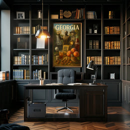 Georgia Heritage Montage Poster