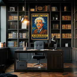 Albert Einstein The Theory Of Poster