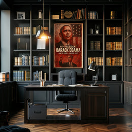 Barack Obama 44th President Poster
