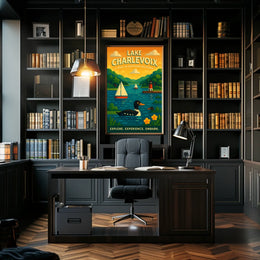 Lake Charlevoix A Jewel In Northern Poster