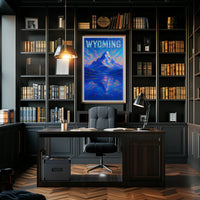Wyoming Landscape Poster