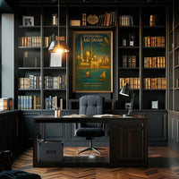Abu Dhabi Architectural Splendor Poster