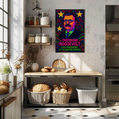 Theodore Roosevelt 26th President Poster