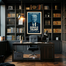 Donald Trump 47th President Poster
