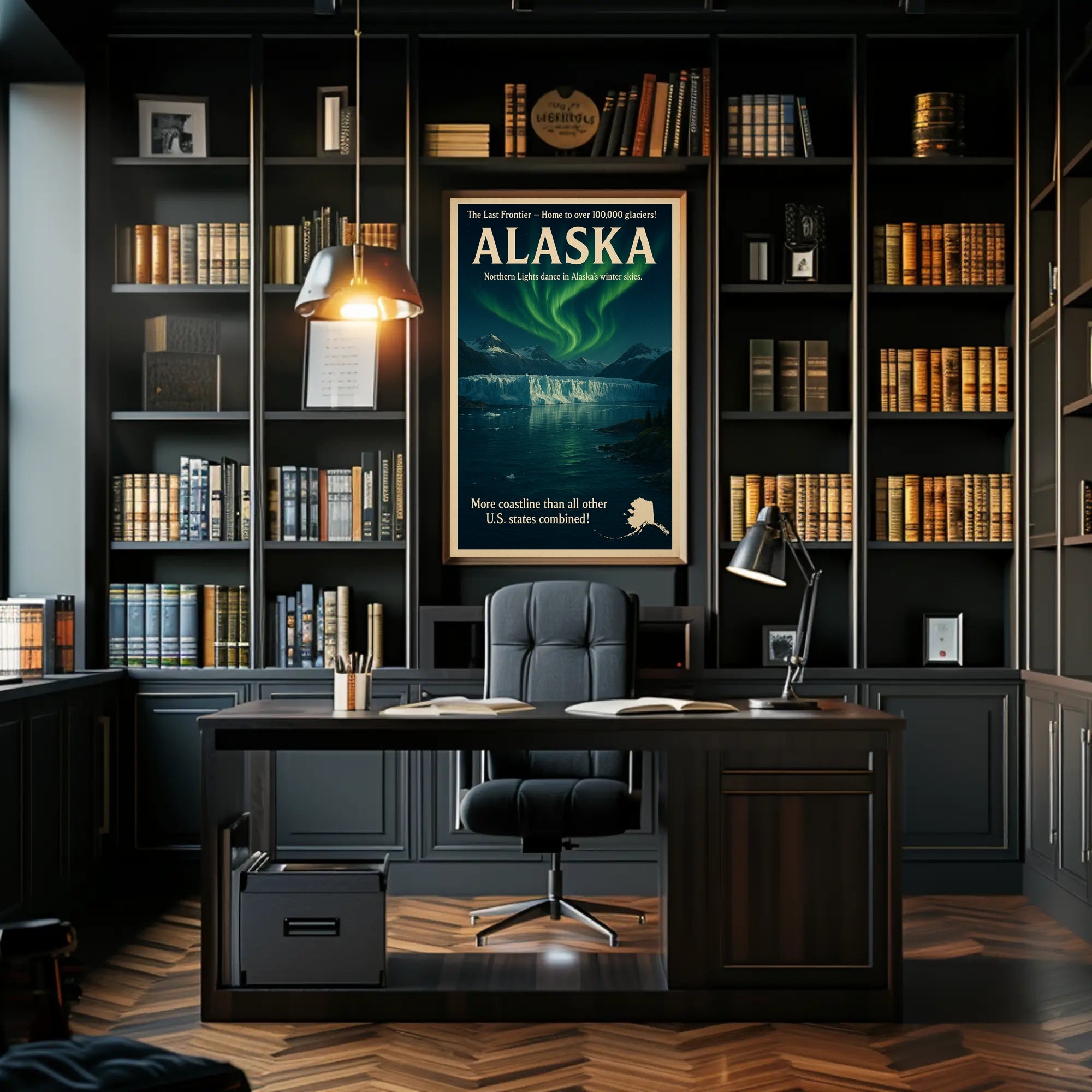 Alaska The Last Frontier Poster