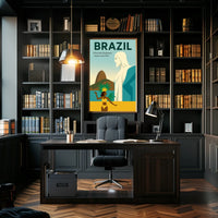 Christ the Redeemer Over Rio Poster