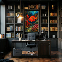 Vibrant Underwater World Poster PosterGoat