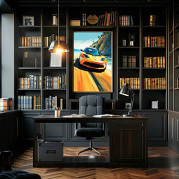Coastal Speed Poster PosterGoat