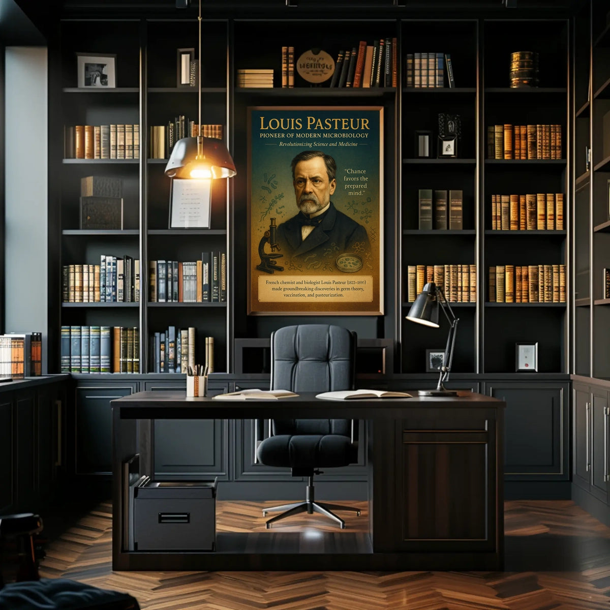 Louis Pasteur Pioneer Of Modern Poster