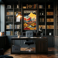 Germany A Scenic Journey Poster