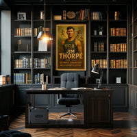 Jim Thorpe A Legacy of Athletic Excellence Poster