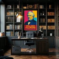 Millard Fillmore 13Th President Poster
