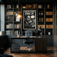 Martin Luther King Jr. Icon Of Civil Poster