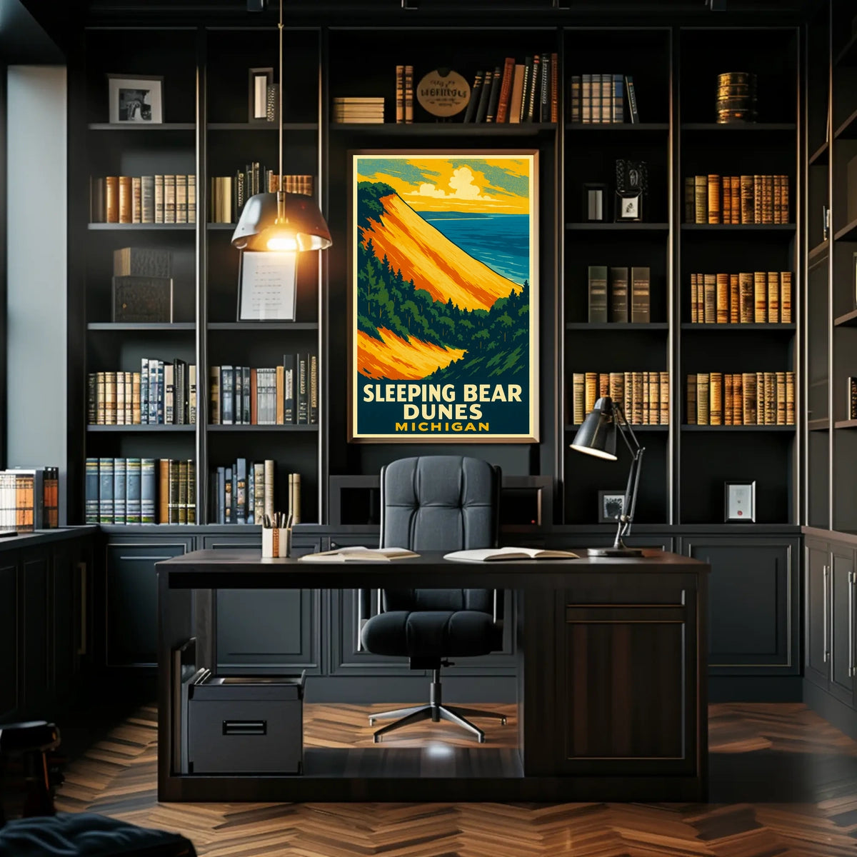 Sleeping Bear Dunes Michigan Poster