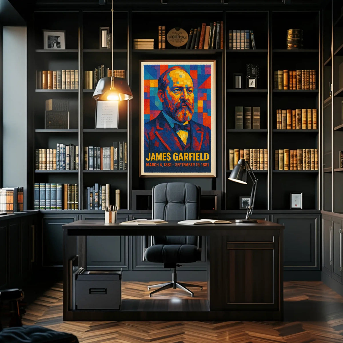 James Garfield 20th President Poster