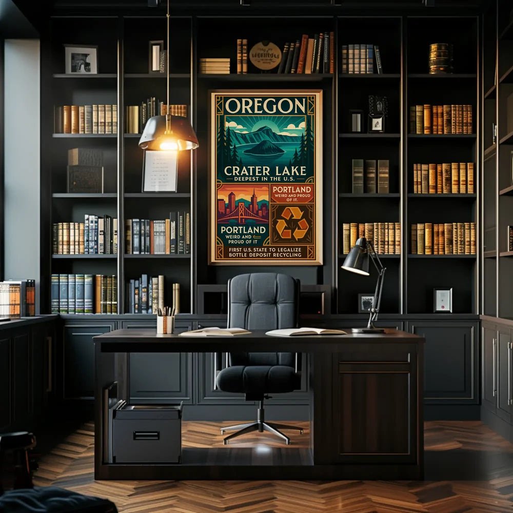 Oregon Culture and Pride Poster