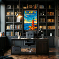 Balkhash, Kazakhstan Poster