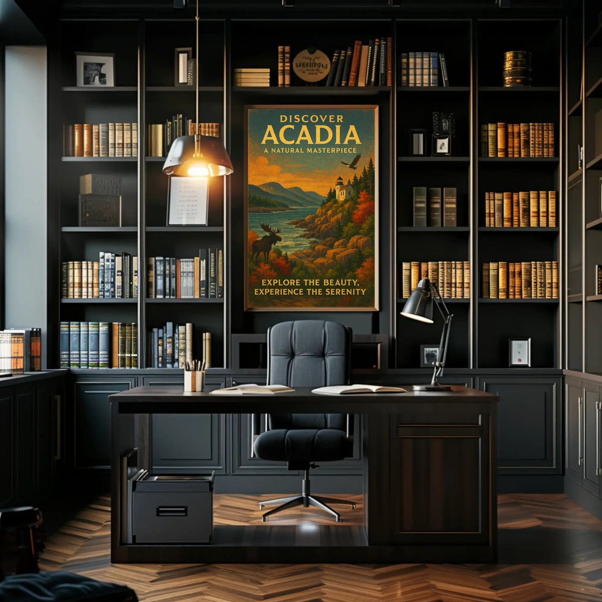 Discover Acadia A Natural Masterpiece Poster