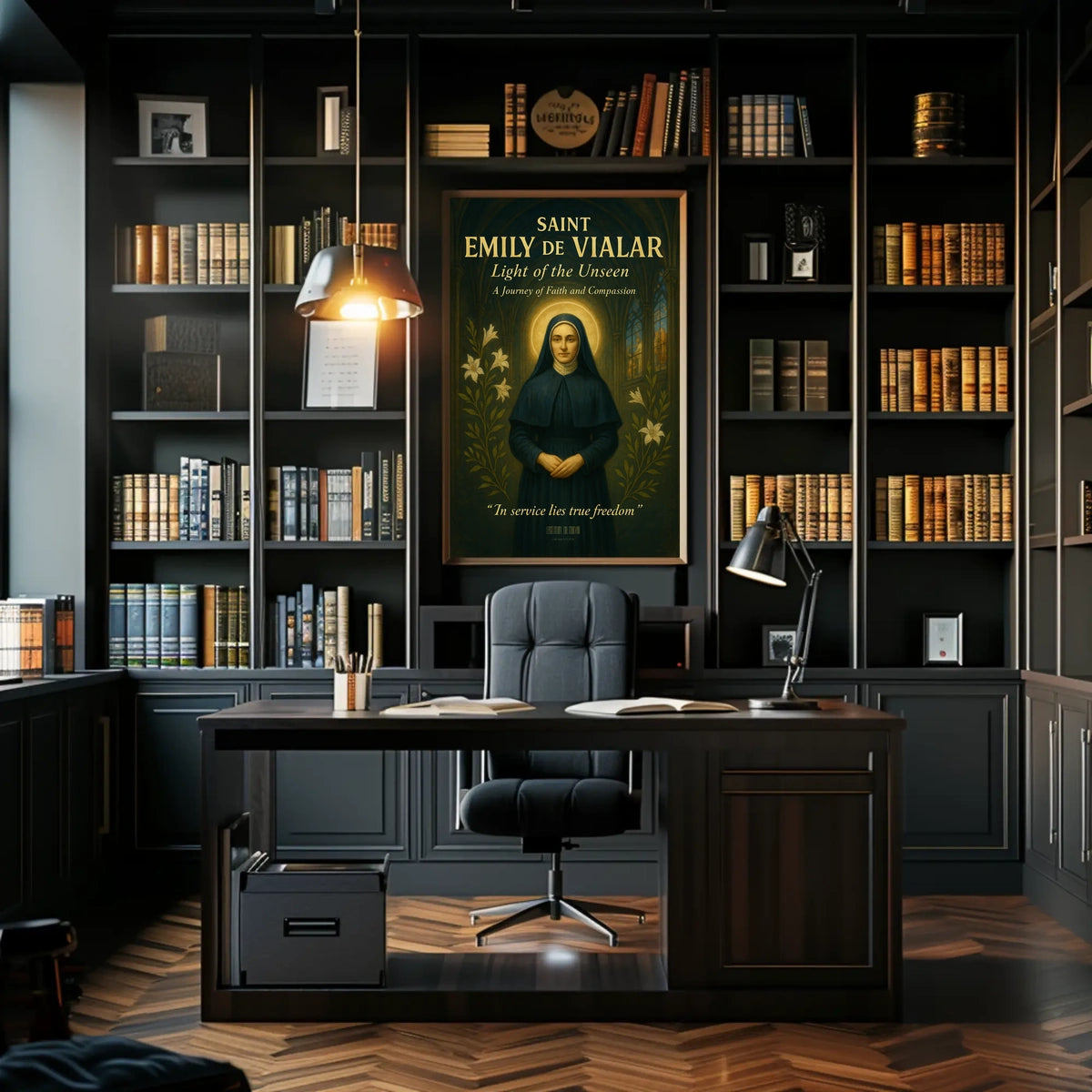Saint Emily de Vialar Light of the Unseen Poster