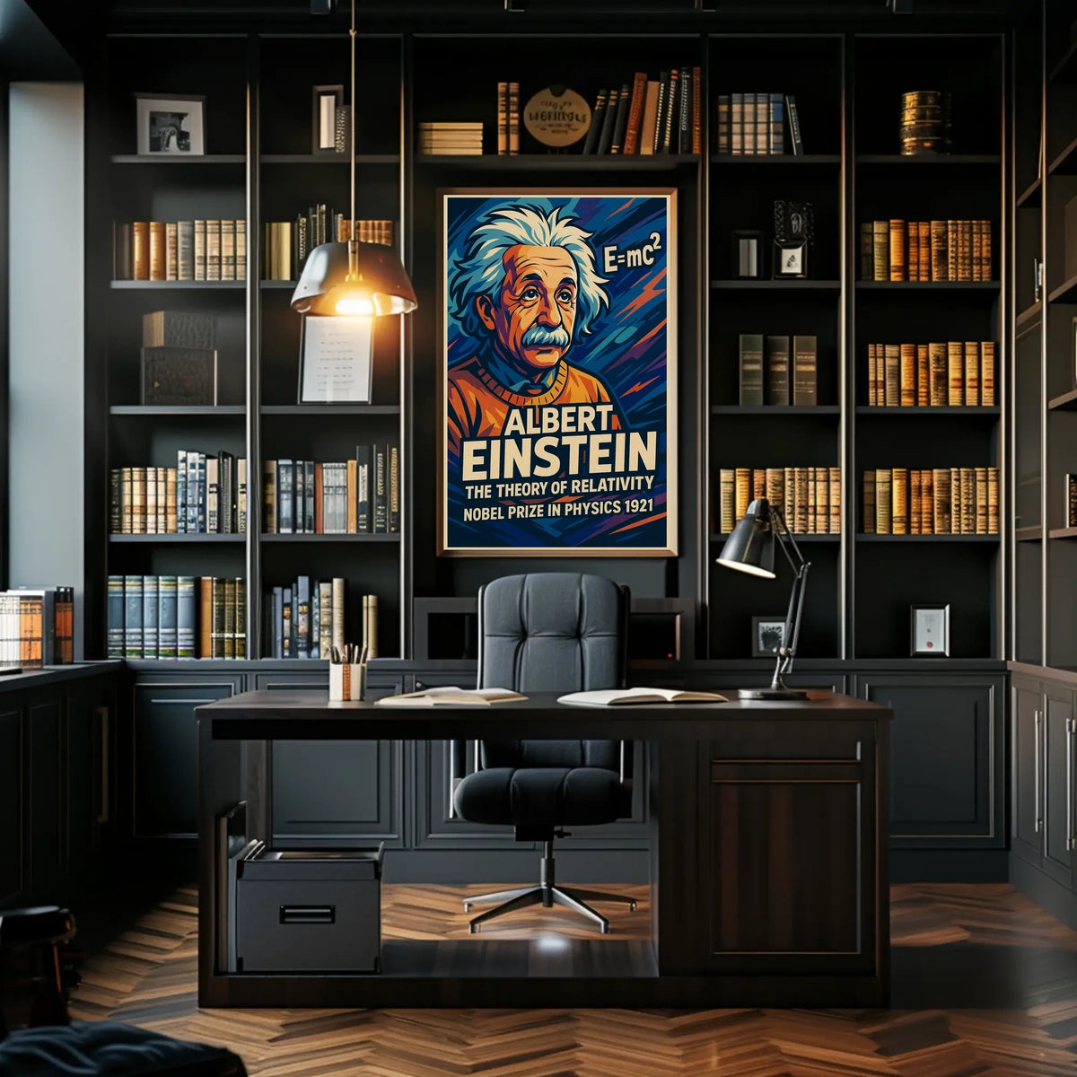 Albert Einstein The Theory Of Poster