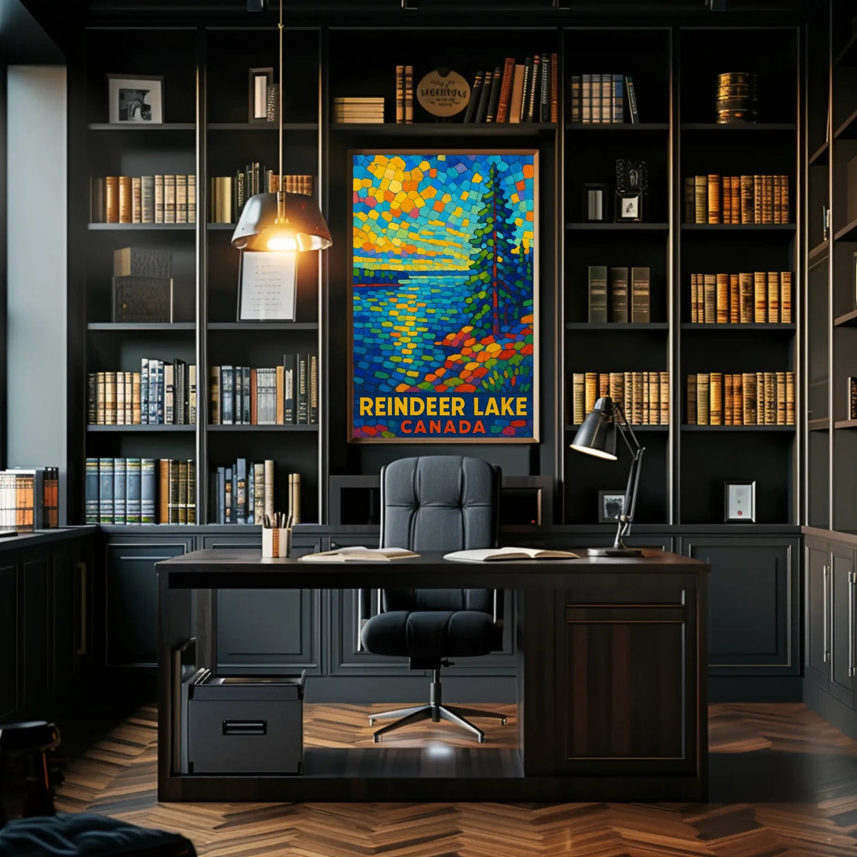 Reindeer Lake, Canada Poster