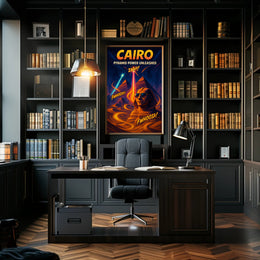 Cairo – Pyramid Power Unleashed Poster PosterGoat