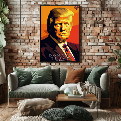 47th President Donald Trump Pop Art