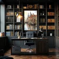 Reflections Of Amsterdam Poster