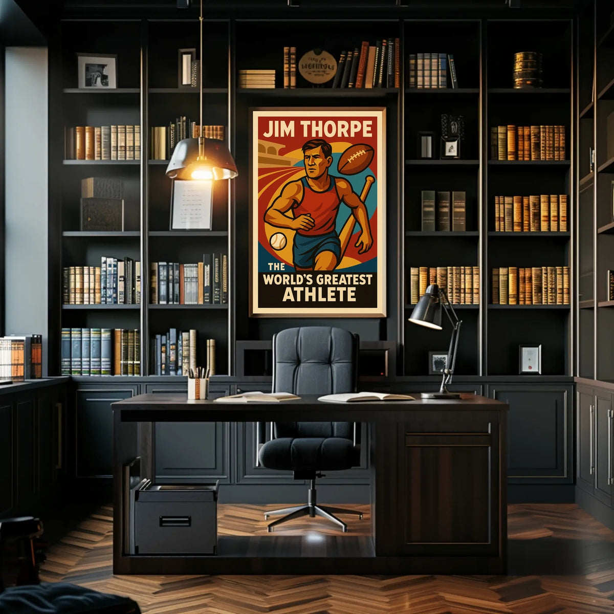 Jim Thorpe The Worlds Greatest Athlete Jim Thorpe Poster