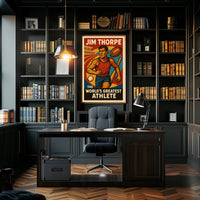 Jim Thorpe The Worlds Greatest Athlete Jim Thorpe Poster