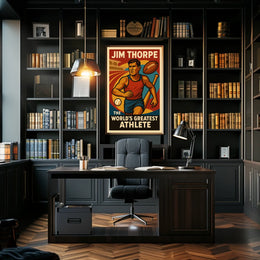 Jim Thorpe The Worlds Greatest Athlete Jim Thorpe Poster