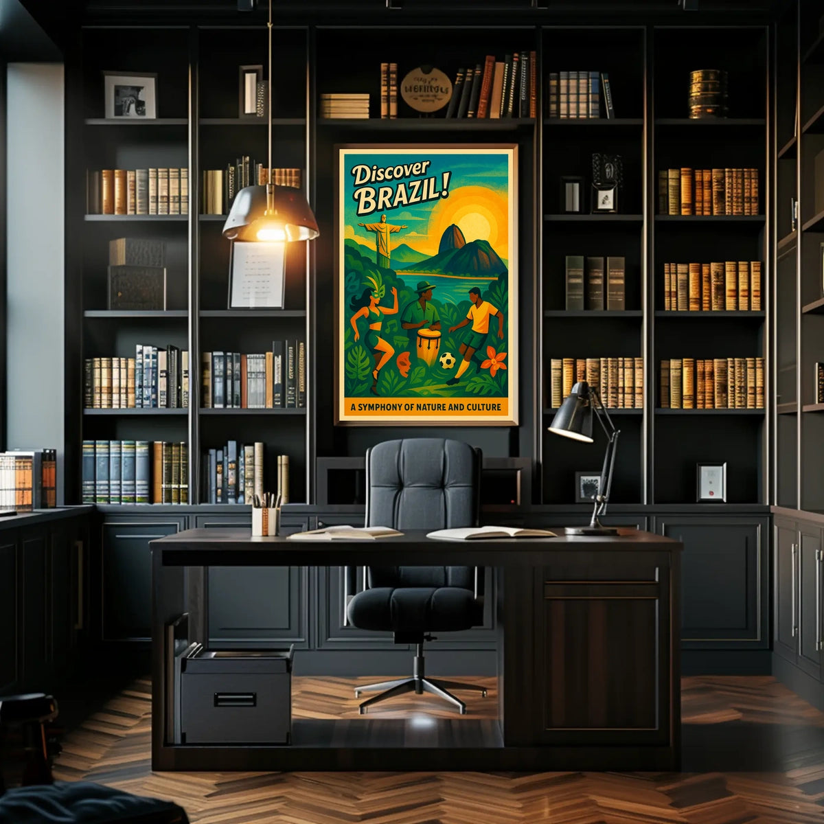 Discover Brazil Poster