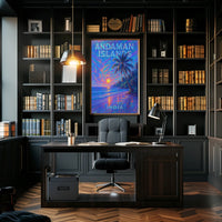 Andaman Islands Sunset Poster