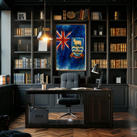 Falkland Islands Flag Poster