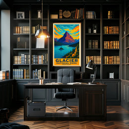 Glacier National Park Montana Poster