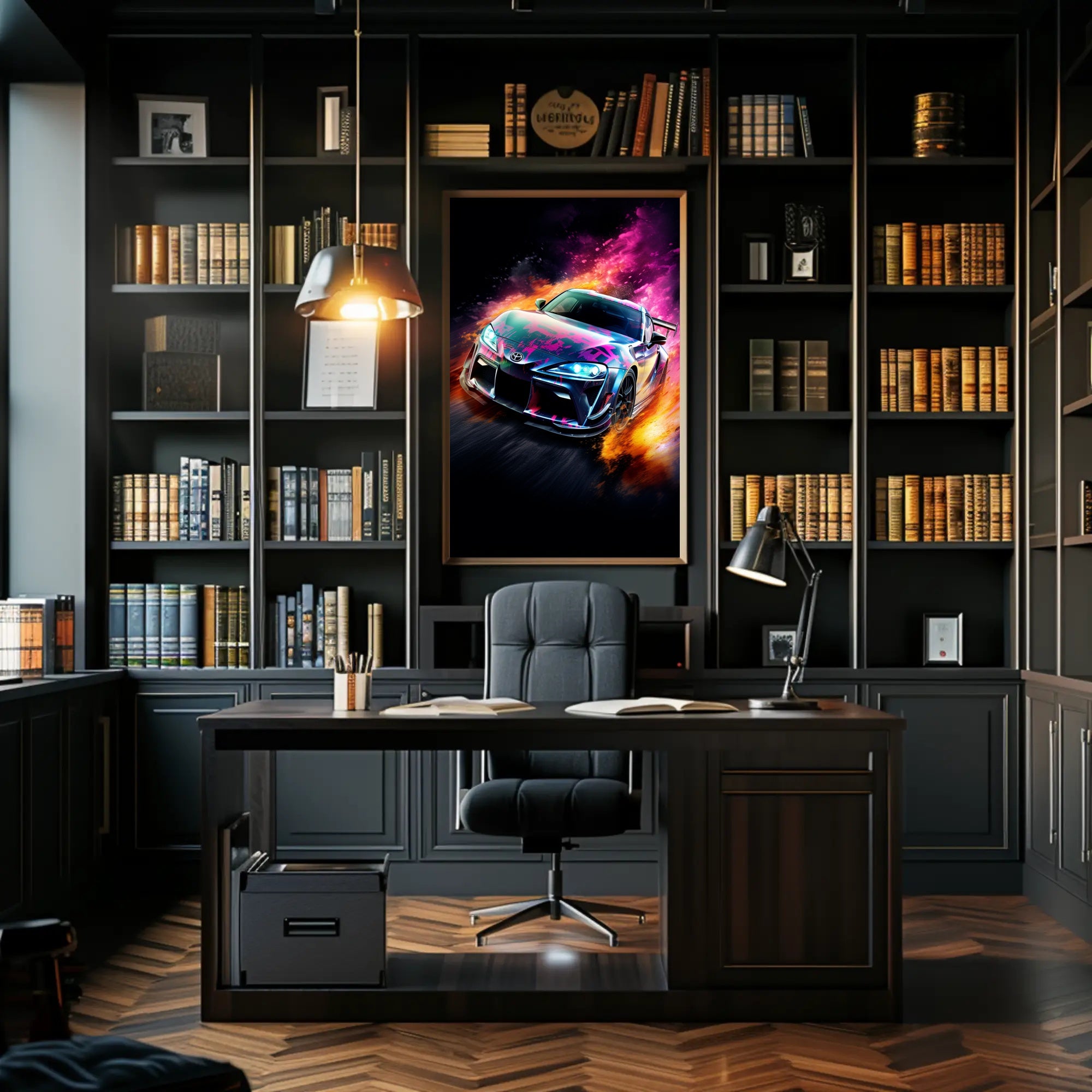 Speed and Style Poster PosterGoat