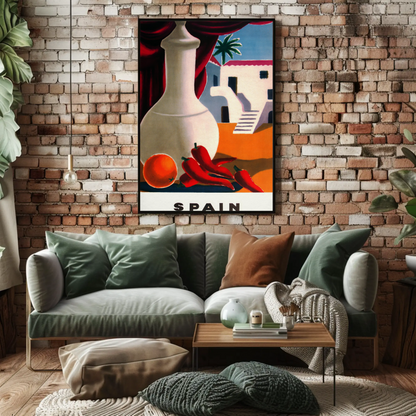 Spain Tourism Poster