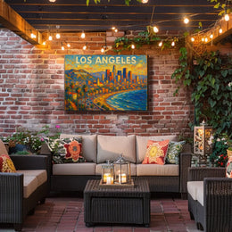 Los Angeles Skyline Poster