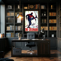 Ski Colorado Poster