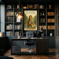 St. Kateri Tekakwitha Lily Of The Poster