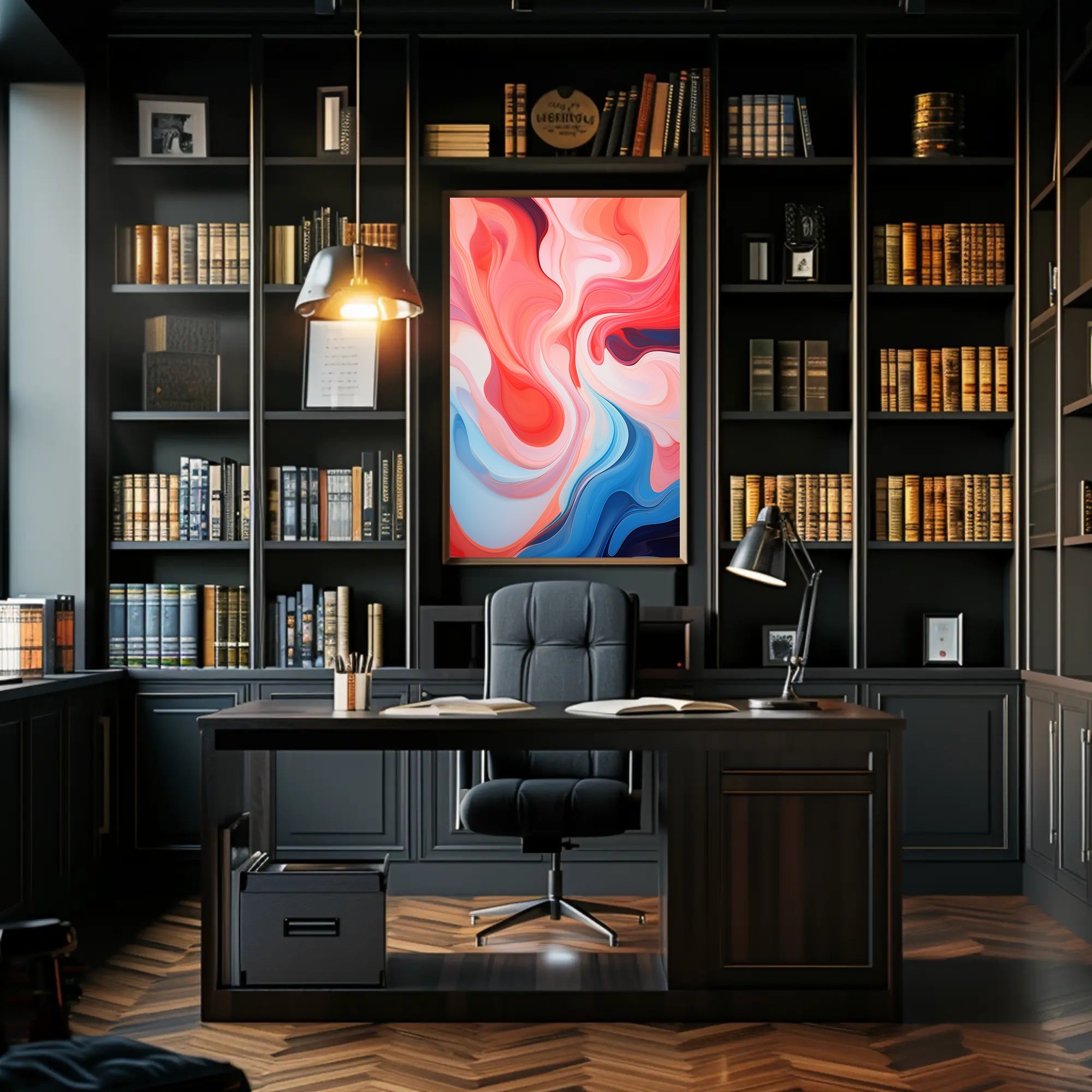 Abstract Fluidity Abstract Poster
