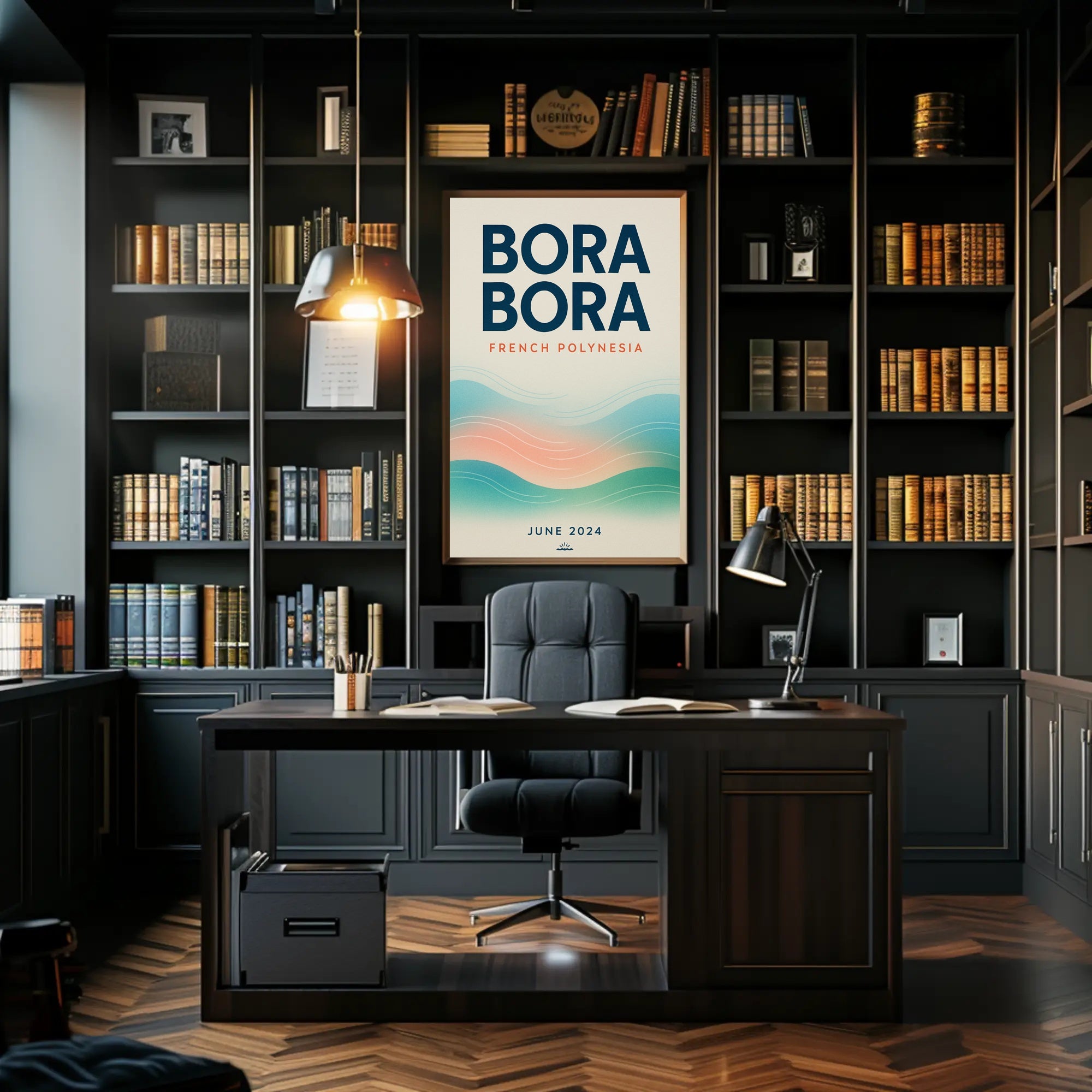 Bora Bora Travel Poster PosterGoat