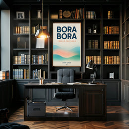Bora Bora Travel Poster PosterGoat
