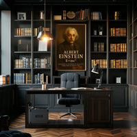 Albert Einstein Developer Of The Poster