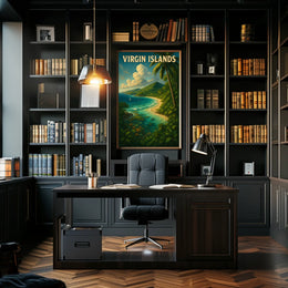Virgin Islands Paradise Poster