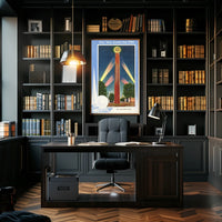The Star Pylon 1939 Worlds Fair Poster Abstract Wall Art